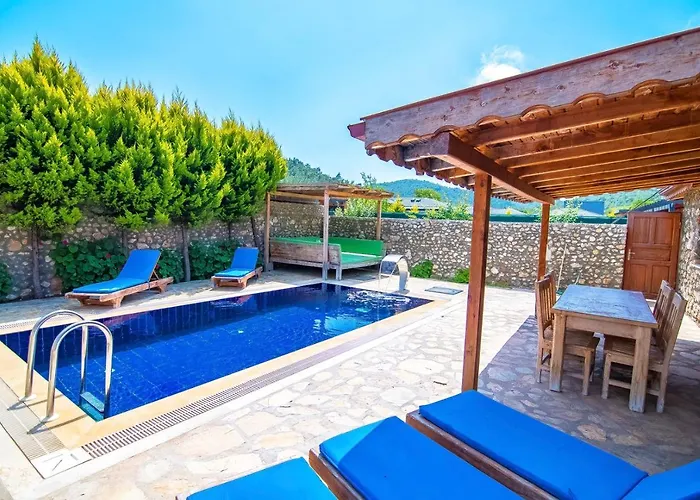 Havuzu Korunakli Jakuzili Willa Kinali (Aegean)