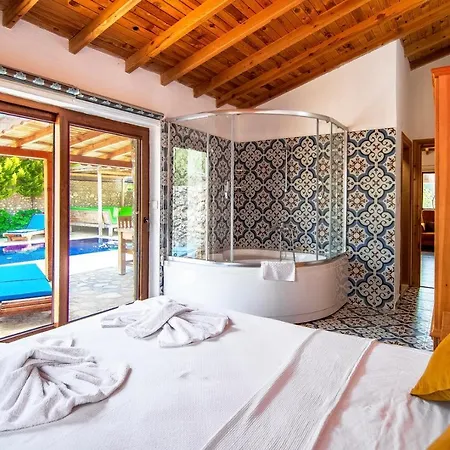 Vila Havuzu Korunakli Jakuzili Kinali (Aegean)
